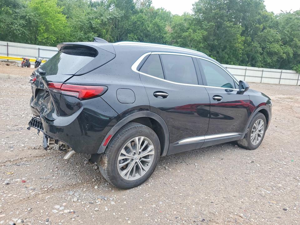 2023 Buick Envision VIN LRBFZMR46PD194631 COPART salvage auction — REAR END, Ok - Cert Of Title-Salvage, sold $5,700 on 2026-07-30 (photo 3)