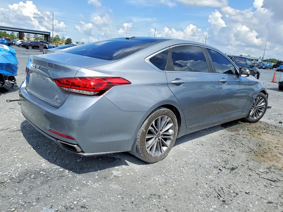 2015 Hyundai Genesis VIN KMHGN4JE0FU087526 COPART salvage auction — FRONT END, Fl - Cert Of Title Slvg Rebuildable, sold $2,750 on 2026-07-17 (photo 3)