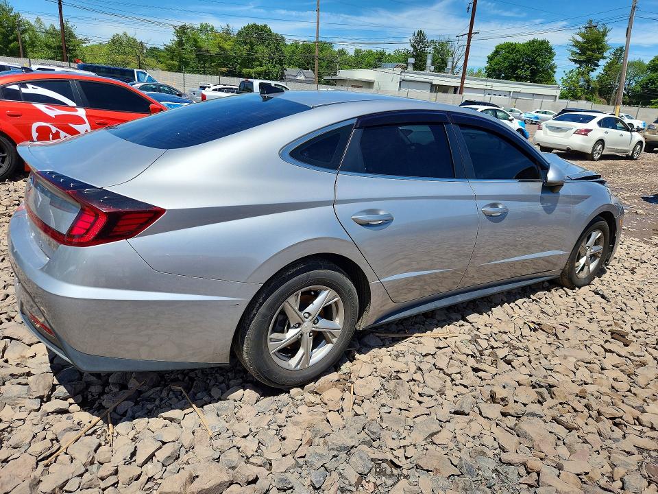 2021 Hyundai Sonata VIN 5NPEG4JA7MH085878 COPART salvage auction — FRONT END, Pa - Certificate Of Salvage, sold $2,800 on 2026-07-20 (photo 3)
