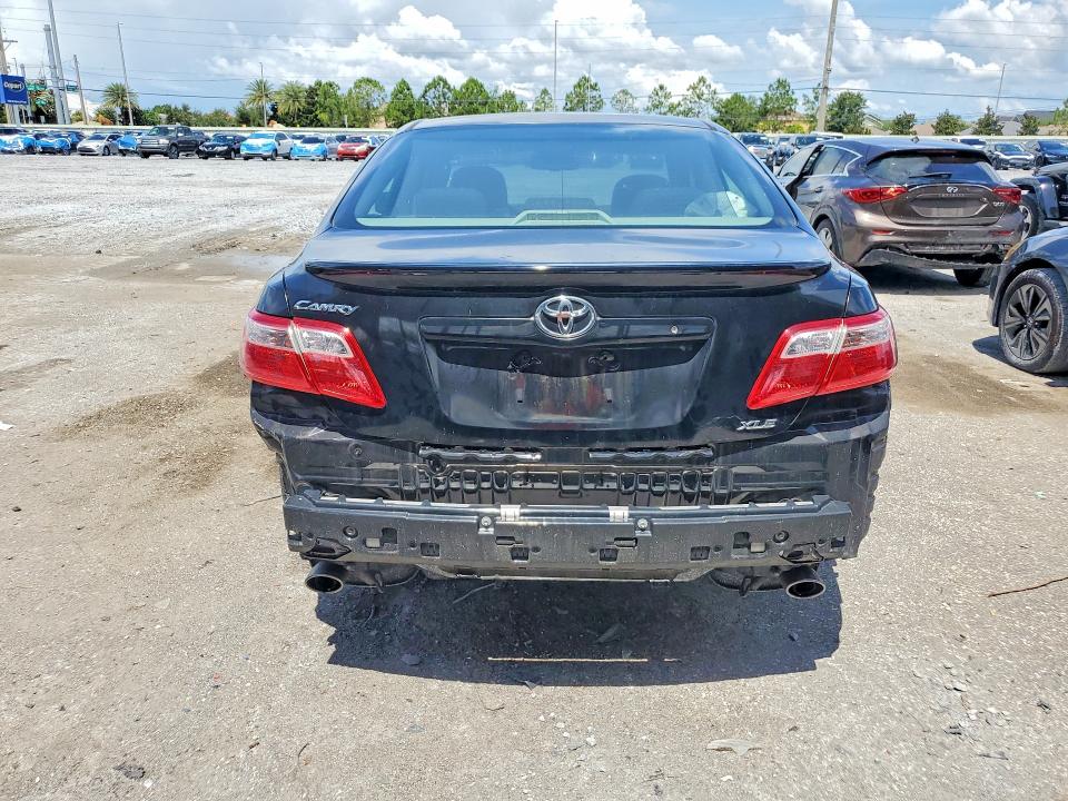 2007 Toyota Camry VIN JTNBK46K273003487 COPART salvage auction — REAR END, Fl - Cert Of Title Slvg Rebuildable, sold $700 on 2026-07-24 (photo 6)