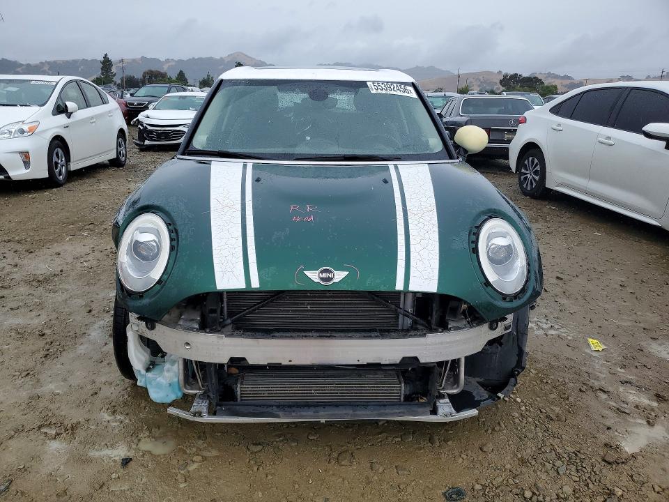 2016 Mini Cooper clubman VIN WMWLN5C59G2E30790 COPART salvage auction — FRONT END, Ca - Salvage Certificate, sold $2,100 on 2026-07-07 (photo 5)