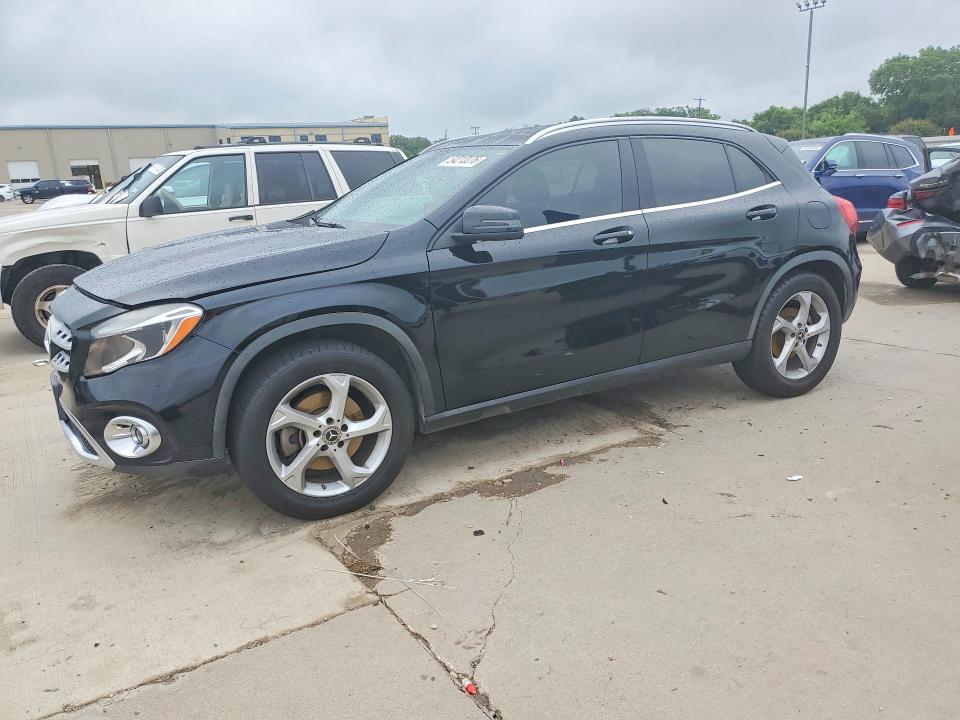 2018 Mercedes-benz Gla-klasse VIN WDCTG4EB0JJ455317 COPART salvage auction — SIDE, Tx - Salvage Vehicle Title, sold $3,750 on 2026-07-02 (photo 1)