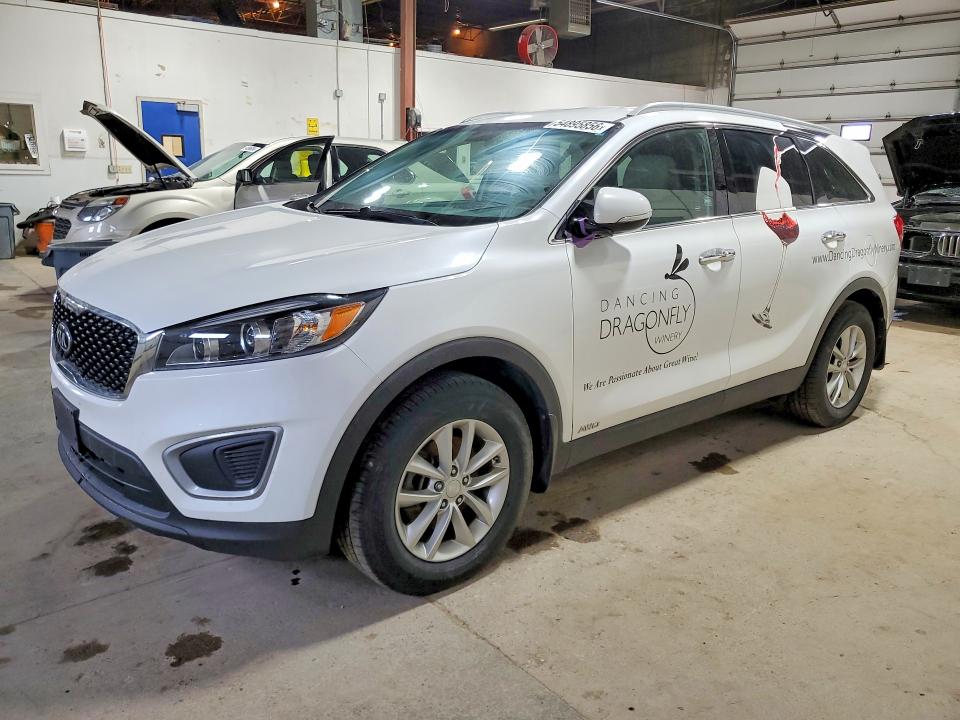 2016 Kia VIN 5XYPGDA35GG047183 COPART salvage auction — MECHANICAL, Wi - Certificate Of Title, sold $1,950 on 2026-07-02 (photo 1)