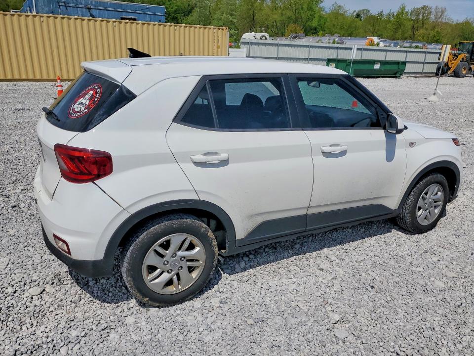 2022 Hyundai Venue VIN KMHRB8A36NU192643 COPART salvage auction — SIDE, Oh - Cert Of Title-Salvage, sold $3,050 on 2026-07-17 (photo 3)