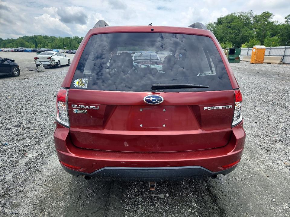 2009 Subaru Forester VIN JF2SH63609H763169 COPART salvage auction — ROLLOVER, Sc - Non-Reb & Rem Salvage Title, sold $300 on 2026-07-06 (photo 6)