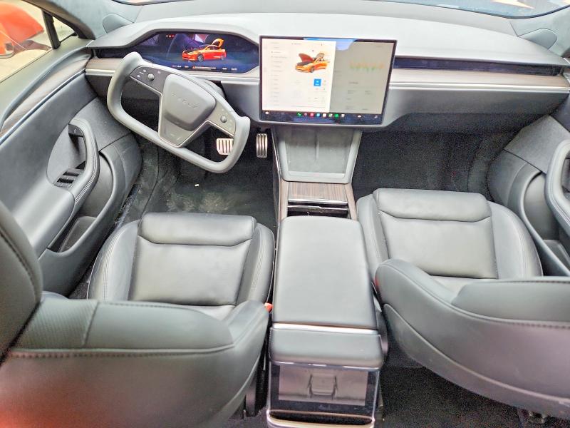 2022 Tesla Model s VIN 5YJSA1E52NF467820 COPART salvage auction — FRONT END, In - Cert Of Title-Salvage Title, sold $14,500 on 2026-07-31 (photo 8)