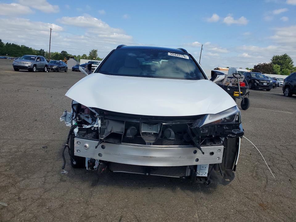 2024 Lexus Ux VIN JTHB9JBHXR2076915 COPART salvage auction — FRONT END, Or - Salvage Title Certificate, sold $17,300 on 2026-07-06 (photo 5)
