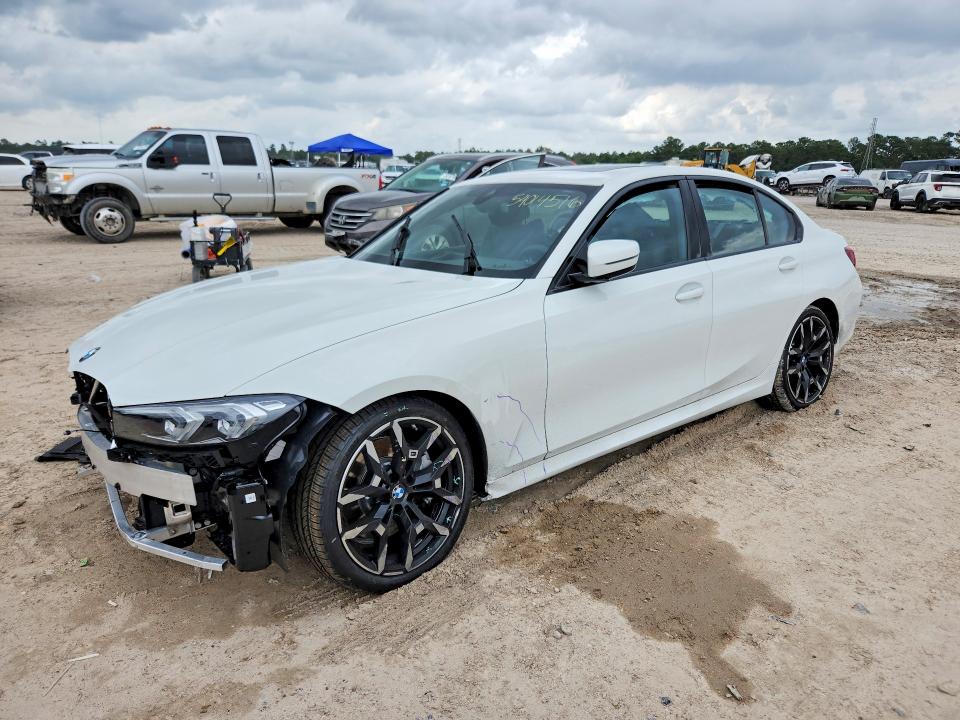 2026 BMW 3er VIN WBA13LA0XTFW61903 COPART salvage auction — FRONT END, Tx - Salvage Vehicle Title, sold $19,200 on 2026-07-10 (photo 1)