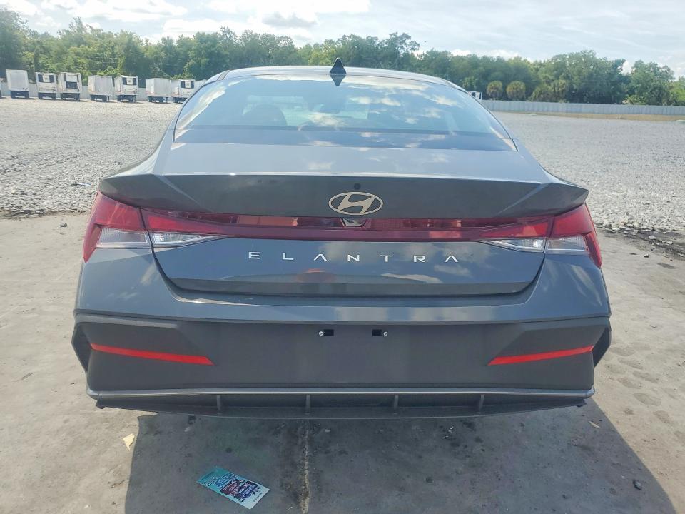 2025 Hyundai Elantra VIN KMHLL4DG5SU034140 COPART salvage auction — FRONT END, Fl - Certificate Of Destruction, sold $5,400 on 2026-07-20 (photo 6)