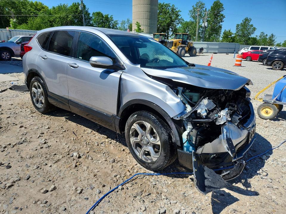 2017 Honda Cr-v VIN 5J6RW2H83HL043327 COPART salvage auction — FRONT END, Mi - Certificate Of Title, sold $4,650 on 2026-07-02 (photo 4)