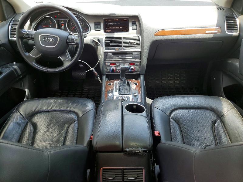 2013 Audi Q7 VIN WA1VMAFE0DD008398 COPART salvage auction — REAR END, Nm - Certificate Of Title, sold $700 on 2026-07-09 (photo 8)