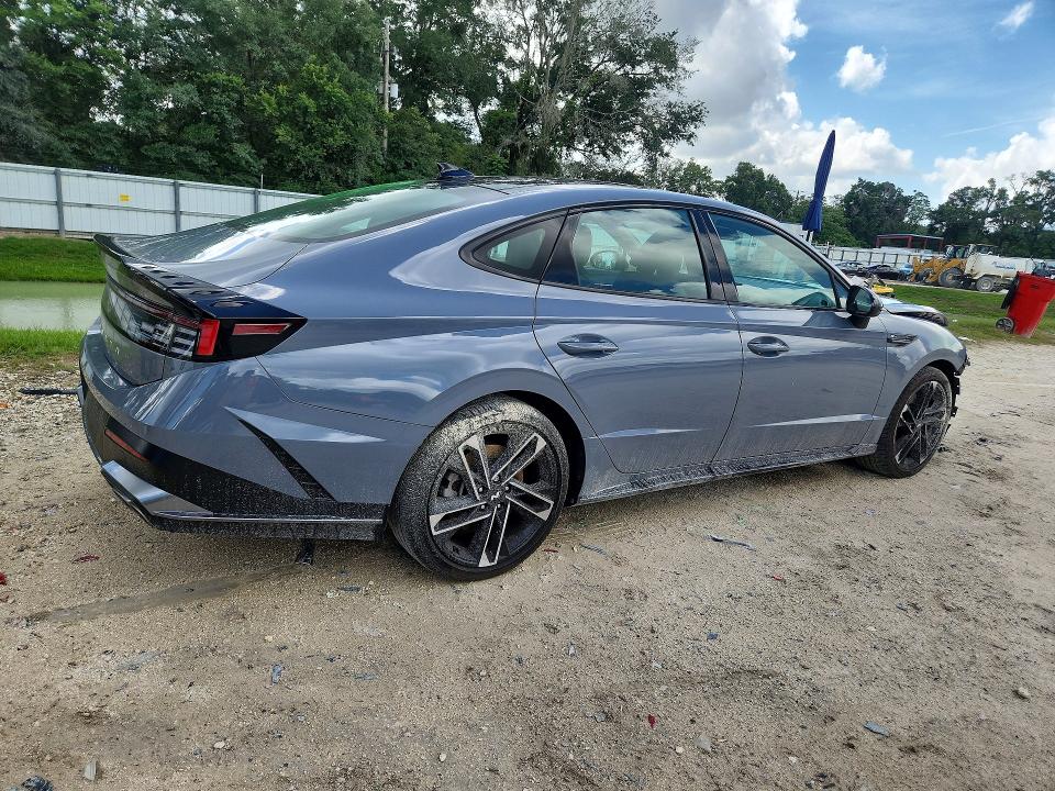 2024 Hyundai Sonata VIN KMHL54JC9RA373913 COPART salvage auction — FRONT END, Fl - Certificate Of Destruction, sold $6,900 on 2026-07-14 (photo 3)