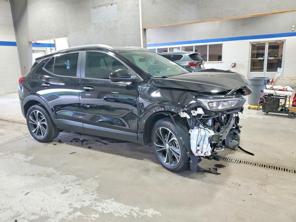 2023 Buick Encore VIN KL4MMDS29PB142271 COPART salvage auction — FRONT END, VA - CERT OF TITLE - SALVAGE, sold $1,350 on 2026-07-02 (photo 4)