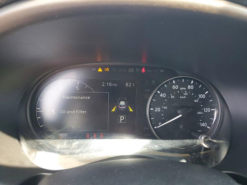 2021 Nissan Kicks VIN 3N1CP5CV7ML505803 COPART salvage auction — REAR END, Ca - Salvage Certificate, sold $2,450 on 2026-07-09 (photo 9)