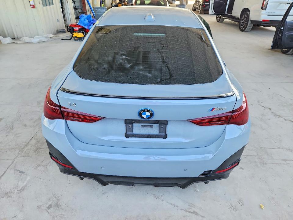 2025 BMW I4 VIN WBY33HD06SFT96110 COPART salvage auction — SIDE, Fl - Cert Of Title Slvg Rebuildable, sold $21,300 on 2026-07-22 (photo 6)