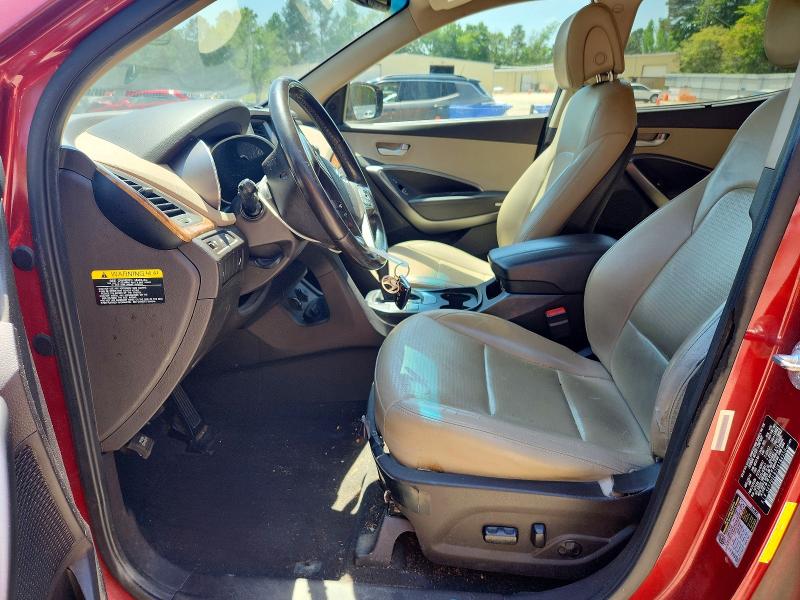 2014 Hyundai Santa fe VIN 5XYZU3LB7EG184350 COPART salvage auction — FRONT END, Nc - Salvage Certificate Of Title, sold $1,750 on 2026-07-10 (photo 7)