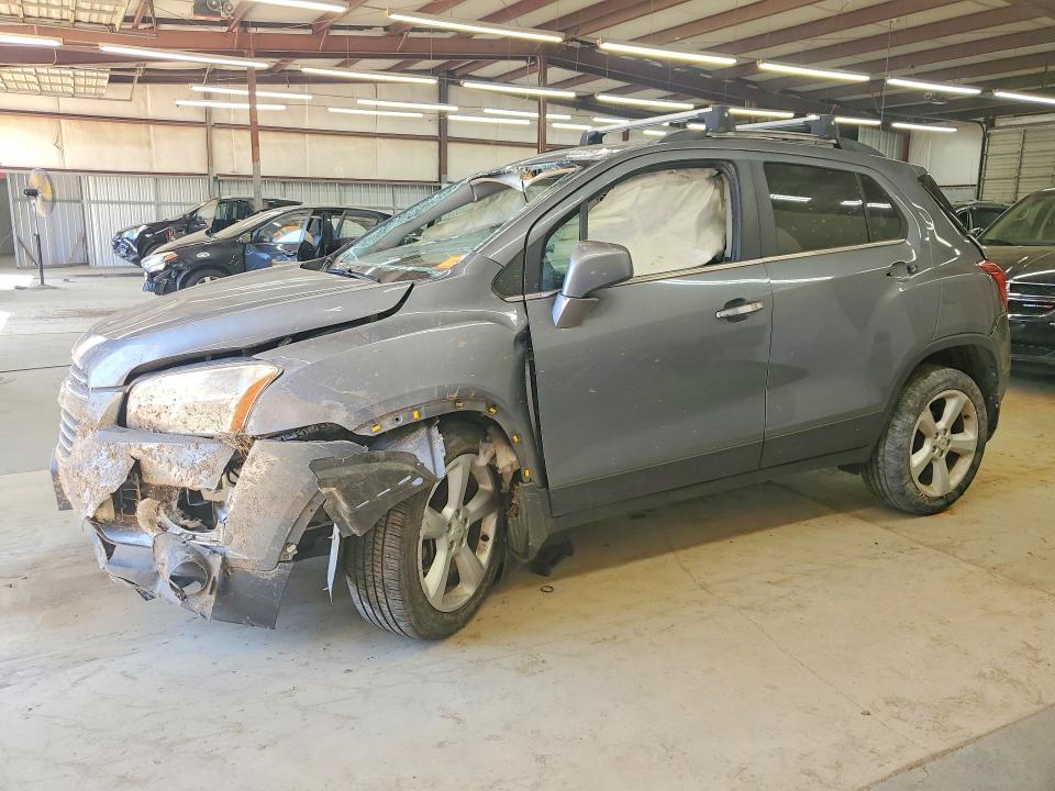 2015 Chevrolet Trax VIN KL7CJTSB8FB088347 COPART salvage auction — ROLLOVER, Nc - Salvage Certificate Of Title, sold $550 on 2026-07-08 (photo 1)