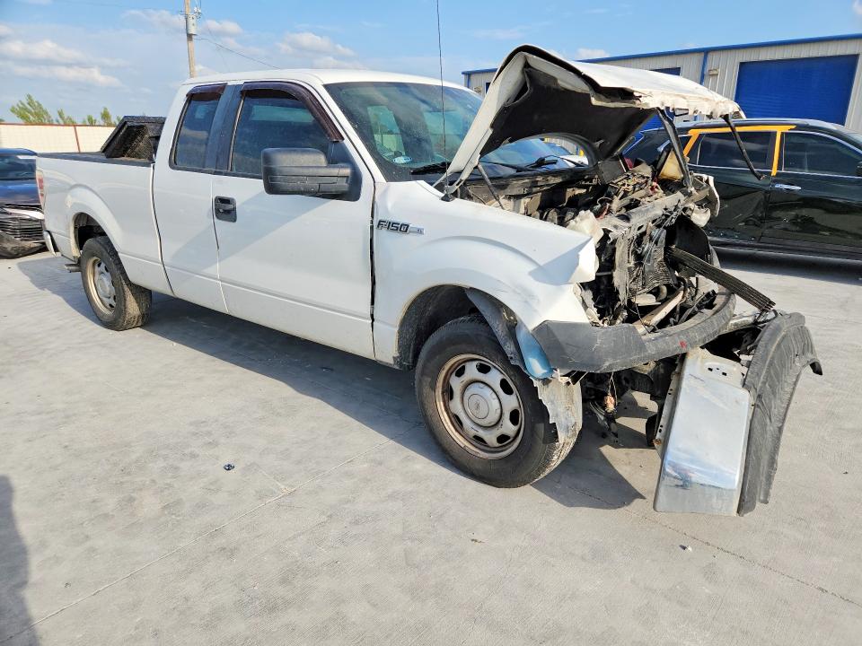 2010 Ford F-150 VIN 1FTEX1C89AKE53502 COPART salvage auction — FRONT END, Tx - Salvage Vehicle Title, sold $900 on 2026-07-03 (photo 4)