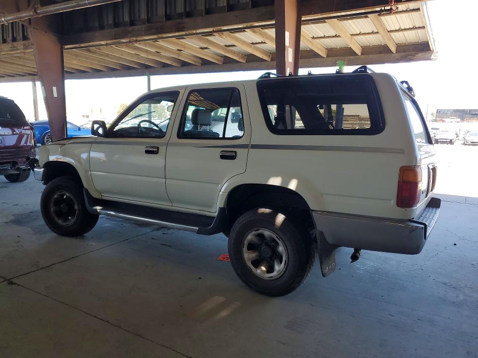 1990 Toyota 4runner VIN JT3VN39WXL0025707 COPART salvage auction — ENGINE BURN, Ca - Dis/Dlr/Exp App For Dup Clean, sold $475 on 2026-07-09 (photo 2)