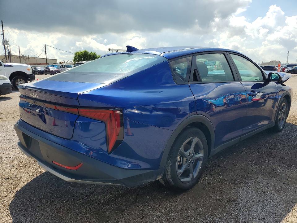 2025 Kia K4 VIN 3KPFT4DE9SE034284 COPART salvage auction — FRONT END, Tx - Nonrepairable Title, sold $6,200 on 2026-07-06 (photo 3)