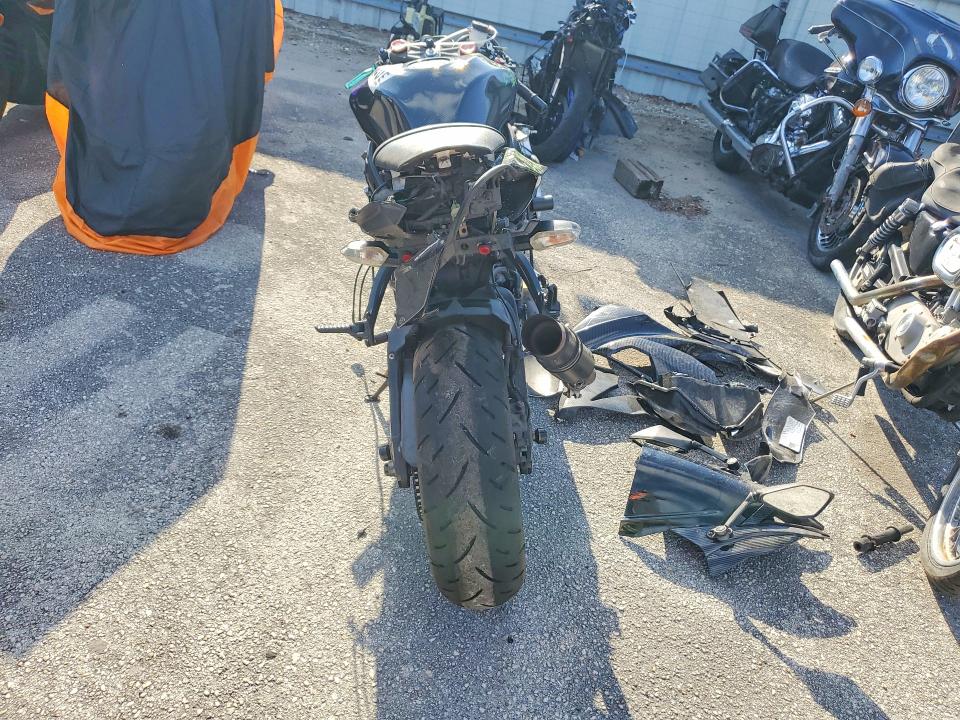 2016 Kawasaki Zx636 VIN JKBZXJE1XGA020082 COPART salvage auction — FRONT END, Fl - Cert Of Title Slvg Rebuildable, sold $450 on 2026-07-09 (photo 4)