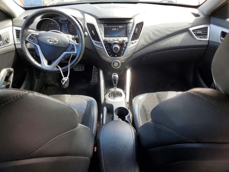 2012 Hyundai Veloster VIN KMHTC6AD8CU072632 COPART salvage auction — SIDE, On - Permit No Brand - Unfit, sold $1,250 on 2026-07-07 (photo 8)