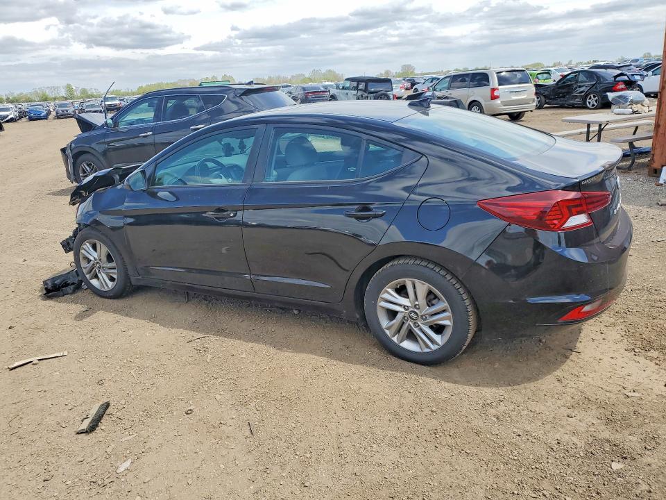 2019 Hyundai VIN KMHD84LF5KU770557 COPART salvage auction — FRONT END, Il - Salvage Certificate, sold $1,750 on 2026-07-07 (photo 2)