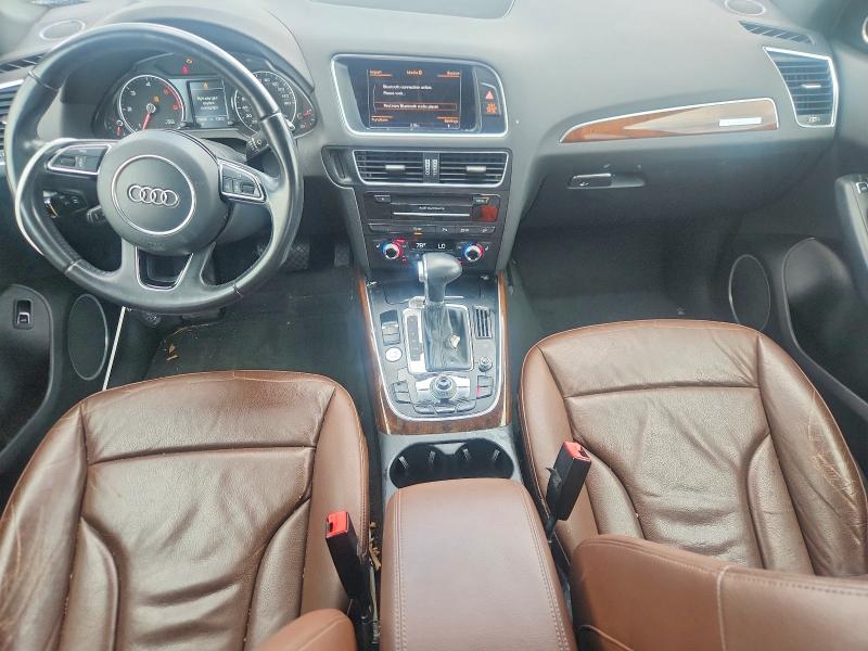 2015 Audi Q5 VIN WA1CMAFP7FA084715 COPART salvage auction — FRONT END, Tx - Salvage Vehicle Title, sold $1,050 on 2026-07-27 (photo 8)