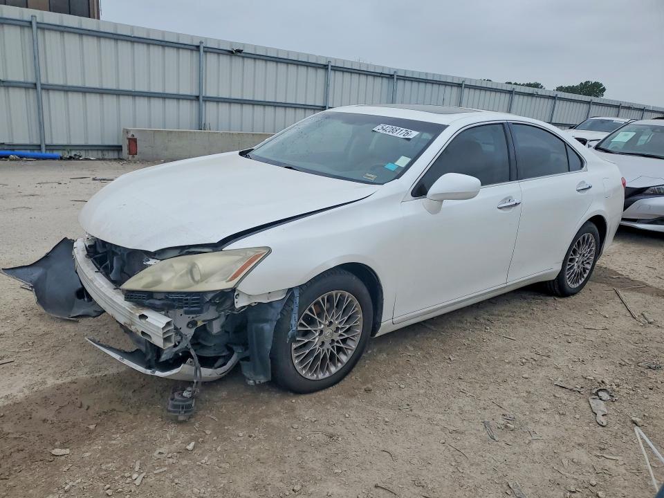 2009 Lexus Es 350 VIN JTHBJ46G992287405 COPART salvage auction — FRONT END, KS - CERT OF TITLE-SALVAGE, sold $775 on 2026-07-16 (photo 1)