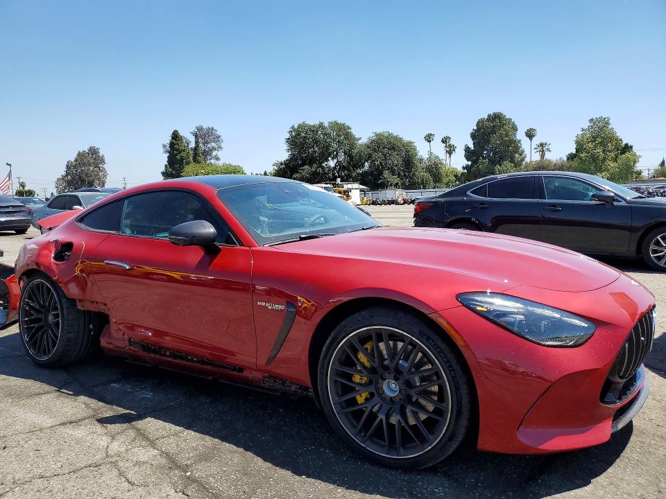 2024 Mercedes-benz AMG GT VIN W1KRJ8AB2RF003369 COPART salvage auction — REAR END, Ca - Salvage Certificate, sold $76,000 on 2026-07-24 (photo 4)