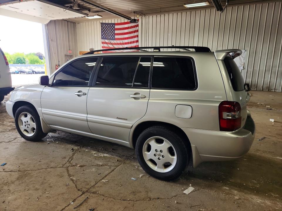 2006 Toyota Highlander VIN JTEDP21A960117290 COPART salvage auction — MINOR DENT/SCRATCHES, Wi - Certificate Of Title, sold $1,250 on 2026-07-06 (photo 2)