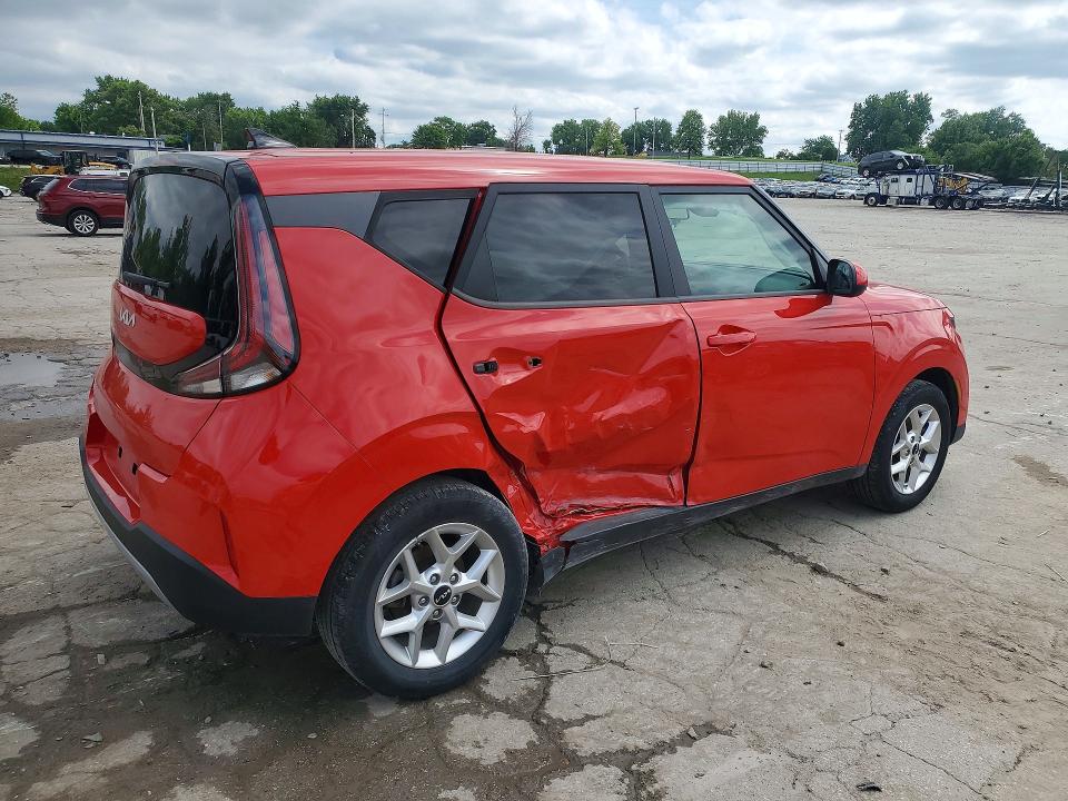 2023 Kia Soul VIN KNDJ23AU3P7197250 COPART salvage auction — HAIL, Mo - Salvage Certificate Of Title, sold $5,200 on 2026-07-07 (photo 3)