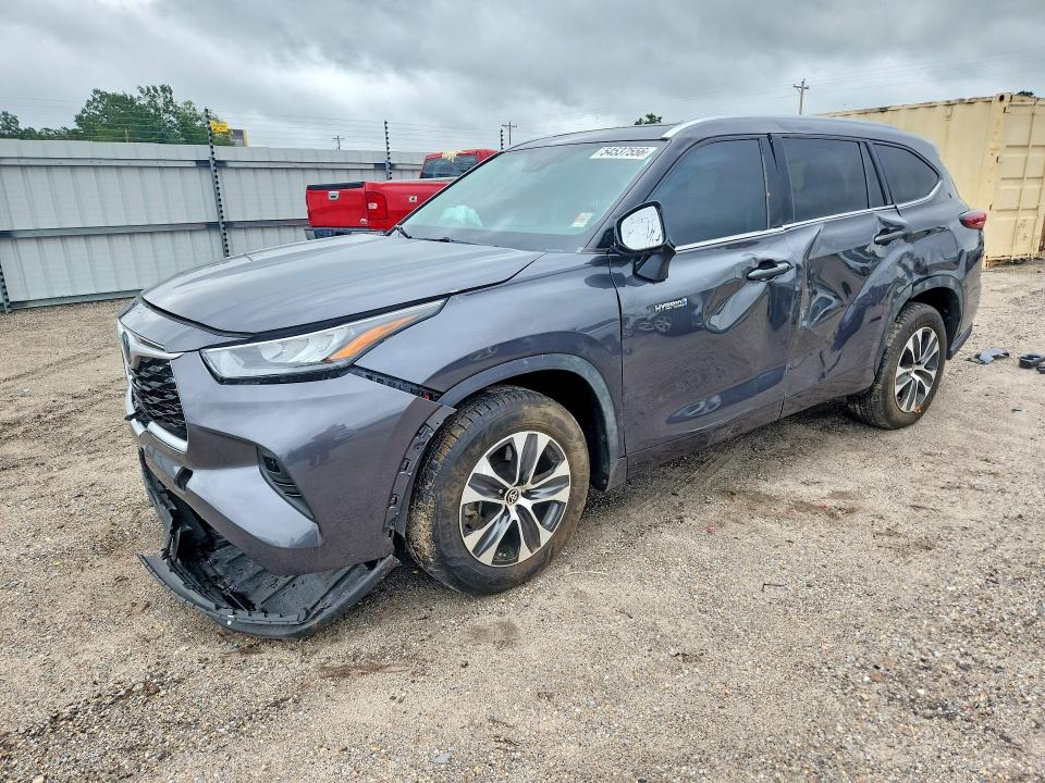 2020 Toyota Highlander VIN 5TDGARAH6LS502842 COPART salvage auction — FRONT END, Al - Cert Of Title-Salvage Title, sold $7,700 on 2026-07-30 (photo 1)