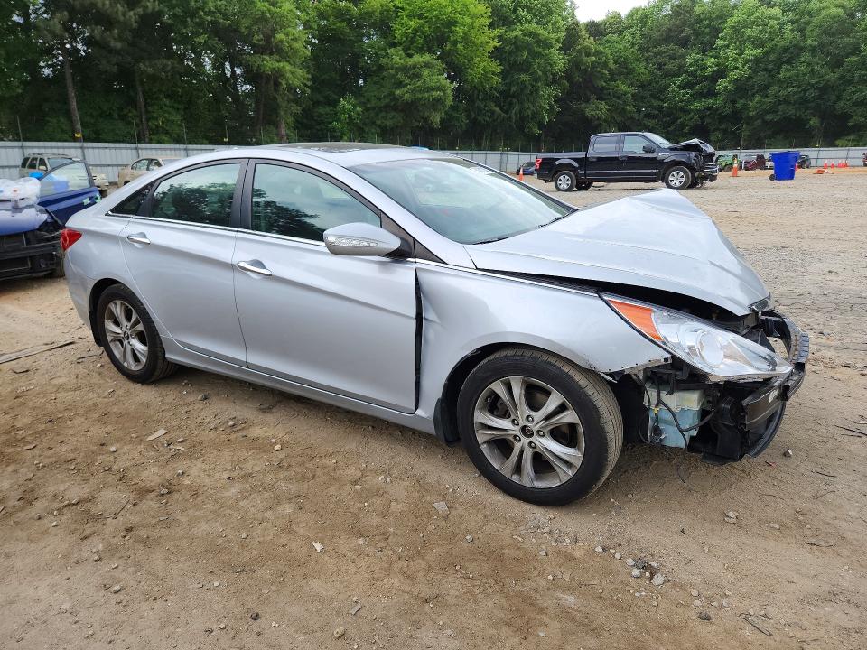 2011 Hyundai Sonata VIN 5NPEC4AC9BH145721 COPART salvage auction — FRONT END, GA - CERT OF TITLE-SALVAGE, sold $525 on 2026-07-07 (photo 4)