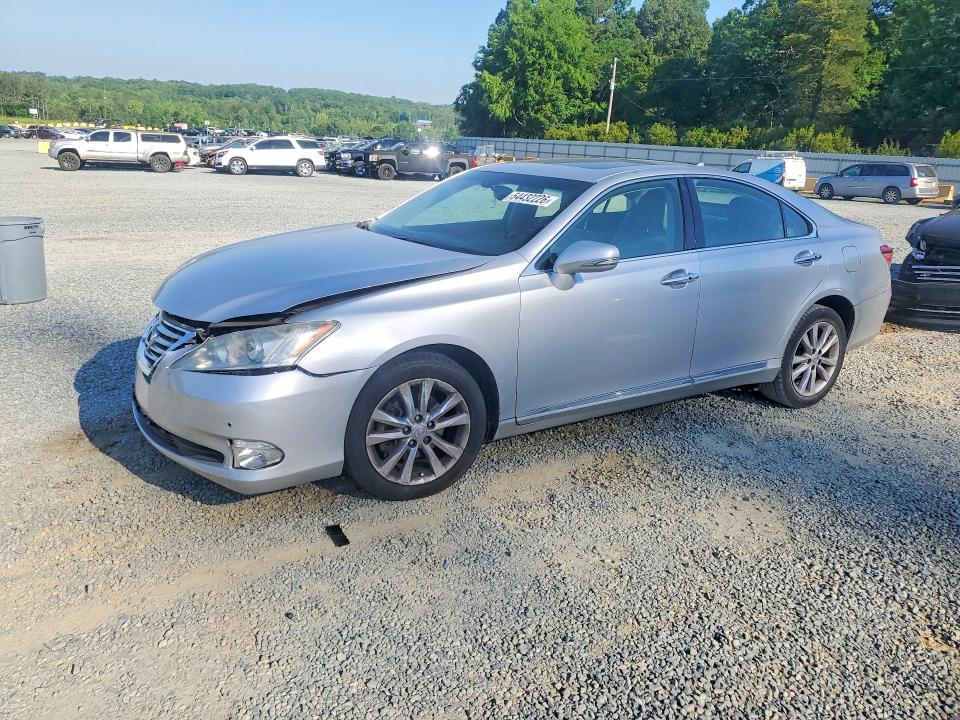 2012 Lexus ES VIN JTHBK1EG0C2474150 COPART salvage auction — FRONT END, Nc - Salvage Certificate Of Title, sold $2,800 on 2026-07-16 (photo 1)