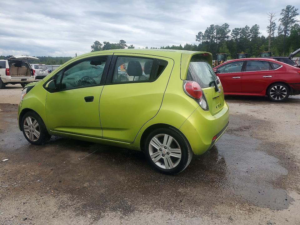 2013 Chevrolet Spark VIN KL8CD6S96DC627590 COPART salvage auction — FRONT END, Sc - Cert Of Title-Salvage, sold $450 on 2026-07-27 (photo 2)