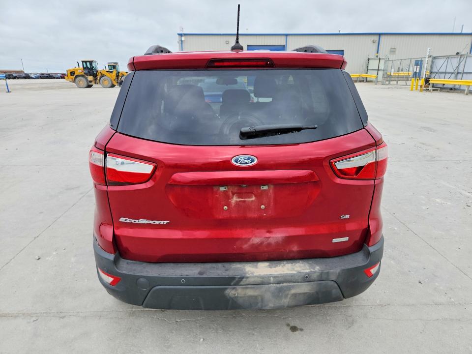 2019 Ford Ecosport VIN MAJ3S2GE1KC268874 COPART salvage auction — REAR END, Tx - Certificate Of Title, sold $2,550 on 2026-07-31 (photo 6)