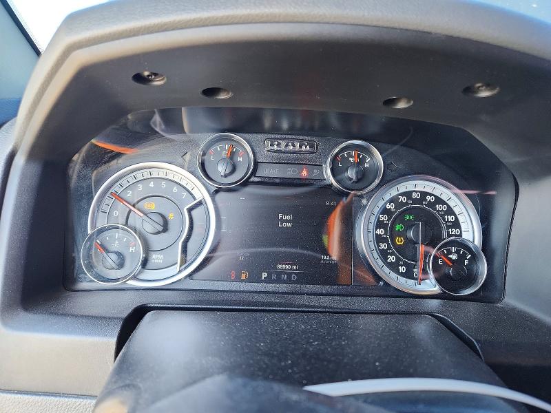 2019 Ram 1500 VIN 1C6RR7GT0KS725716 COPART salvage auction — REAR END, Co - Public - Salvage Title, sold $8,800 on 2026-07-09 (photo 9)