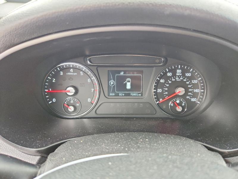 2016 Kia VIN 5XYPG4A31GG163139 COPART salvage auction — HAIL, Tx - Certificate Of Title, sold $275 on 2026-07-24 (photo 9)