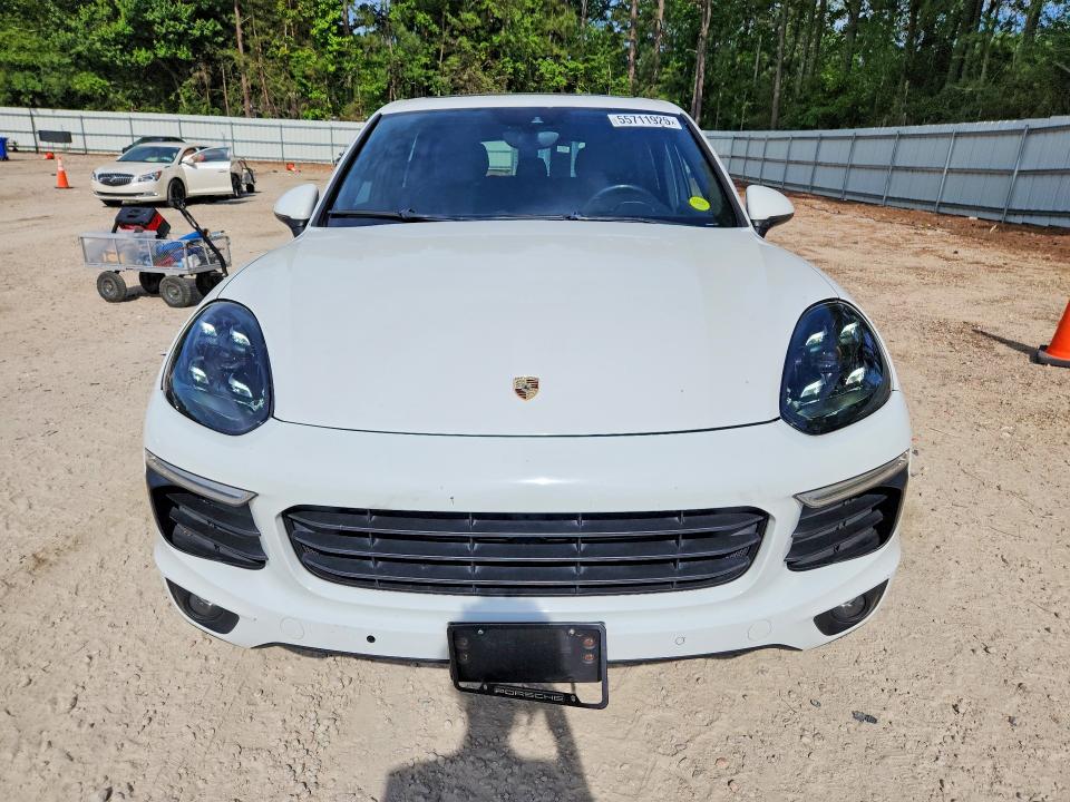 2016 Porsche Cayenne VIN WP1AA2A25GLA05974 COPART salvage auction — REAR END, Nc - Salvage Certificate Of Title, sold $525 on 2026-07-10 (photo 5)