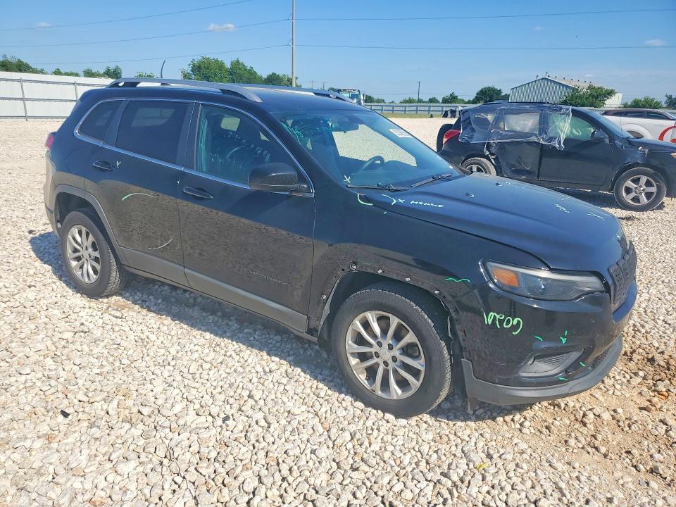 2019 Jeep Cherokee VIN 1C4PJLCB9KD221523 COPART salvage auction — FRONT END, Tx - Salvage Vehicle Title, sold $2,100 on 2026-07-09 (photo 4)