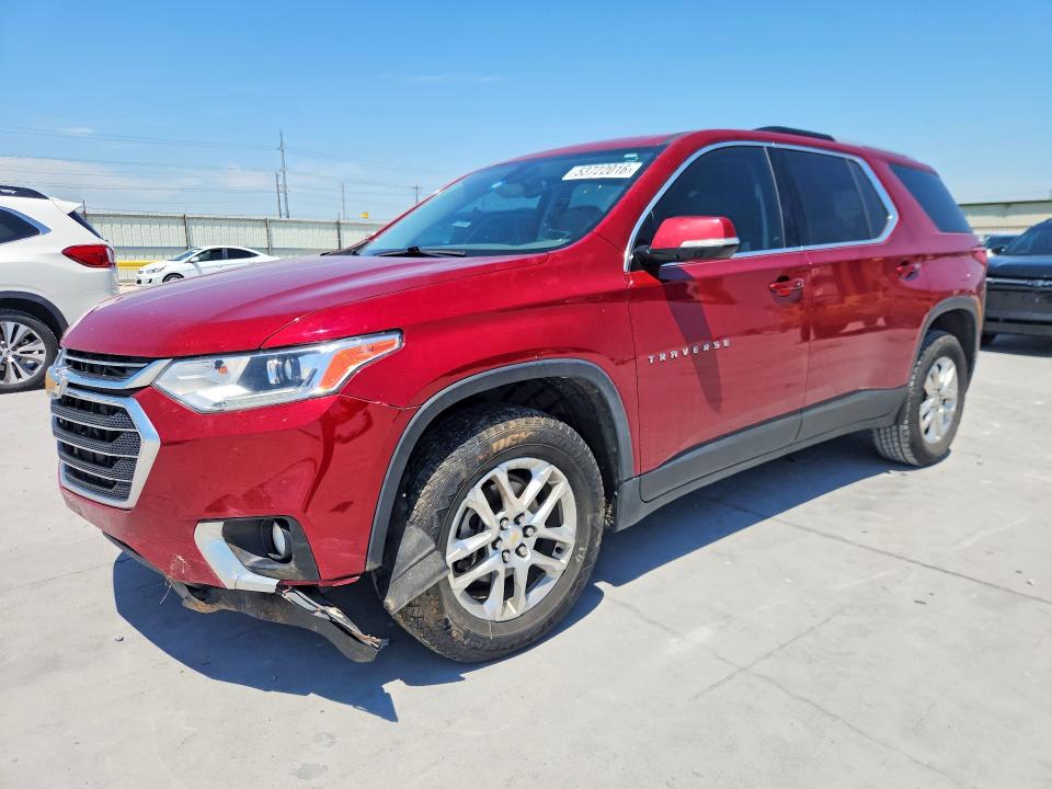 2018 Chevrolet VIN 1GNERGKW1JJ252090 COPART salvage auction — FRONT END, Tx - Salvage Vehicle Title, sold $3,350 on 2026-07-02 (photo 1)