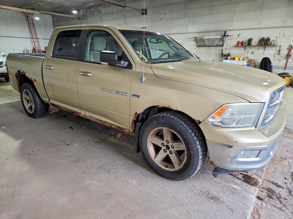 2011 Dodge Ram 1500 VIN 1D7RV1CT6BS535755 COPART salvage auction — NORMAL WEAR, Mi - Certificate Of Title, sold $725 on 2026-07-17 (photo 4)