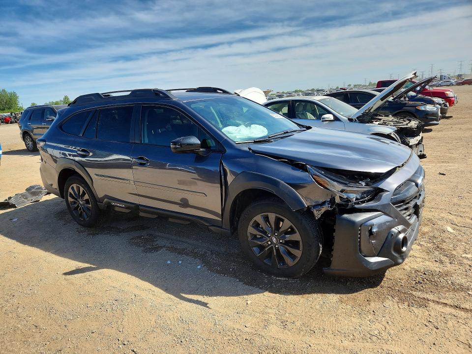 2025 Subaru Outback VIN 4S4BTALC3S3216482 COPART salvage auction — FRONT END, Il - Salvage Certificate, sold $7,700 on 2026-07-28 (photo 4)