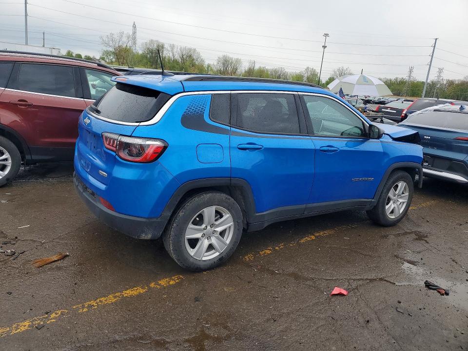 2022 Jeep Compass VIN 3C4NJCBBXNT155877 COPART salvage auction — FRONT END, Fl - Certificate Of Destruction, sold $2,850 on 2026-07-02 (photo 3)