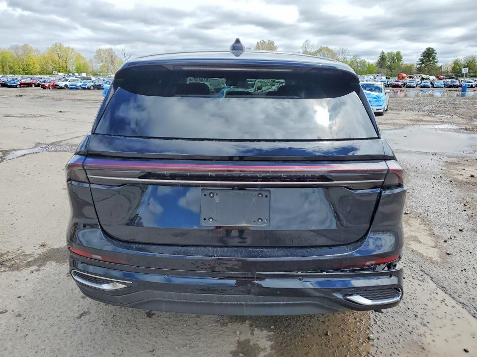 2025 Lincoln Nautilus VIN 5LMPJ8J48SJ920928 COPART salvage auction — REAR END, Ny - Mv-907A Salvage Certificate, sold $20,300 on 2026-07-06 (photo 6)