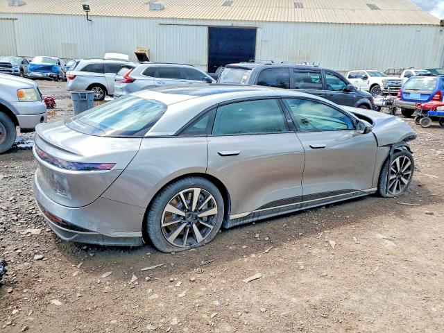 2025 Lucid Air VIN 50EA1TEA4SA020183 COPART salvage auction — FRONT END, Pa - Dealer Only Salvage Title (P), sold $10,900 on 2026-09-24 (photo 3)