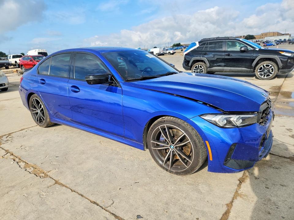2023 BMW M3 VIN 3MW49FS09P8D54524 COPART salvage auction — FRONT END, TX - CERTIFICATE OF TITLE, sold $13,200 on 2026-07-23 (photo 4)