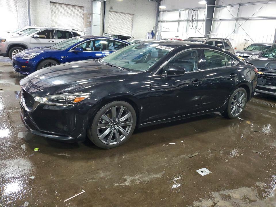 2018 Mazda 6 VIN JM1GL1TYXJ1300850 COPART salvage auction — REAR END, Mn - Cert Of Title-Salvage, sold $1,450 on 2026-07-28 (photo 1)