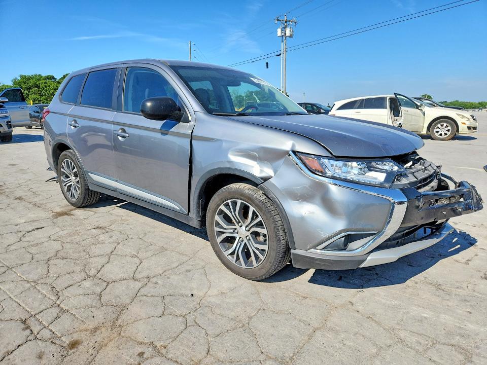 2018 Mitsubishi Outlander VIN JA4AD2A37JZ052763 COPART salvage auction — FRONT END, Tn - Salvage Certificate, sold $2,700 on 2026-07-20 (photo 4)